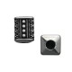 Cuenta de Metal Zamak Tubo Rectangular 15x12x12mm (Ø 5.5mm)