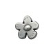 Zamak Bead Flower 12mm Ø2.3mm