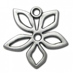Colgante de Metal Zamak Flor 44mm