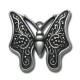 Zamak Pendant Butterfly 38x39mm