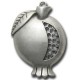 Zamak Pendant Pomegranate 43x60mm