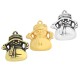Zamak Pendant Snowman 27x24mm