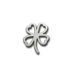 Zamak Pendant Four Leaf Clover 23x29mm