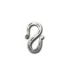 Zamak S Hook Clasp 10x20mm