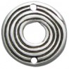 999° Silver Antique Plated/ 5µm