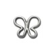 Colgante de Metal Zamak Mariposa 20x23mm