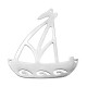Zamak Pendant Sailing Boat 110mm