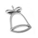 Colgante de Metal Zamak Campana 70x40mm