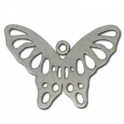 Colgante de Metal Zamak Mariposa 41x29mm