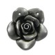 Pendentif Rose en Métal/Zamac, 35mm