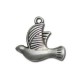 Colgante de Metal Zamak Pájaro 25x20mm