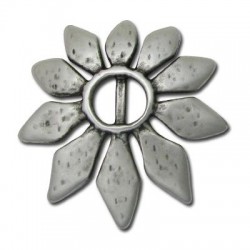 Zamak Pendant Flower 55mm