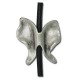 Passant Papillon en Métal/Zamac, 35x32mm