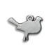 Zamak Pendant Bird 35x25mm