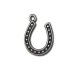 Zamak Charm Horseshoe 16x22mm