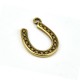 Colgante de Metal Zamak Herradura 22x16mm