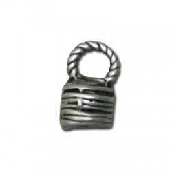Zamak End Cap 25x15mm Ø9.8mm