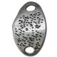 Conector de Metal Zamak Ovalado Curbado 46x28mm