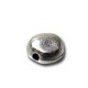 Entrepieza de Metal Zamak Redonda Plana 8mm(Ø 1.5mm)