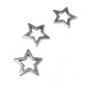Conector Colgante de Metal Zamak Estrella 18x18mm