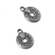 Breloque Ronde en Zamak 11 mm