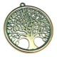Ciondolo in Metallo Zama Rotondo Albero della Vita 53mm