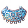Rame con Patina Blu