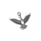 Zamak Charm Bird 20x14mm