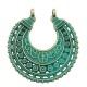 Intercalaire collier éthnique en Métal/Zamak 37x33mm