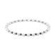 Bracelet en Zamak Zigzag 73 x 4 mm