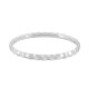 Zamak Bangle Bracelet with Waves 70mm/6mm