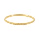 Zamak Bangle Bracelet with Hearts 69mm/4mm