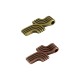 Pendentif Géométrique en Zamak 16 x 30 mm Ø 3.2 mm