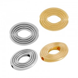Cadre en Zamak Ovale 26 x 21 mm Ø 3.2 mm