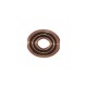 Cadre en Zamak Ovale 15 x 17 mm Ø 3.2 mm