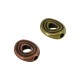 Zamak Bead Frame Oval 15x17mm Ø3.2mm