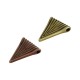 Zamak Pendant Triangle 22x28mm Ø3.2mm