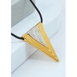 Pendentif en Zamak Triangle 22 x 28 mm Ø 3.2 mm
