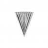 999° Silver Antique Plated/ 5µm