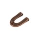 Colgante de Metal Zamak "U" 26x35mm(Ø3,2mm)