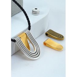 Distanziale in Zama 10X8 mm Ø3.2 mm