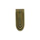 Colgante de Metal Zamak Irregular 11x26mm(Ø3,2mm)