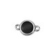 Conector de Metal Zamak Esmaltado Redondo 16mm (Diametro Int. 12mm)