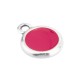 Colgante de Metal Zamak Esmaltado Redondo Ojo 16mm(Diametro Int. 12mm)