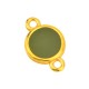 Colgante de Metal Zamak Esmaltado Redondo Ojo 16mm(Diametro Int. 12mm)