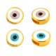 Zamak Slider Round Eye w/ Enamel 14mm (Ø10.5x2.7mm)