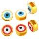 Curseur rond en Zamak Émaillé à Œillet 9 mm Ø5.5X2.5 mm
