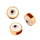 Colgante de Metal Zamak Esmaltado Redondo Ojo 16mm(Diametro Int. 12mm)
