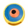 Doré/Bleu/Orange/Noir