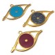 Colgante de Metal Zamak Esmaltado Ojo 47x25mm